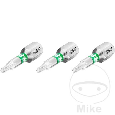 Puntas Torx T8 1/4" 25 mm 3 piezas | Motos Camaral