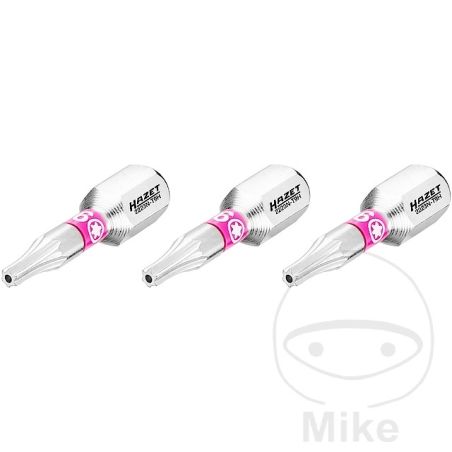 Punta Torx T9H 1/4" 3 uds 25mm | Motos Camaral