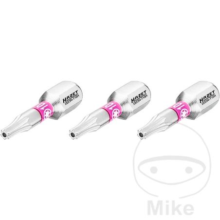 Puntas Torx T10H 1/4" 25mm 3u | Motos Camaral