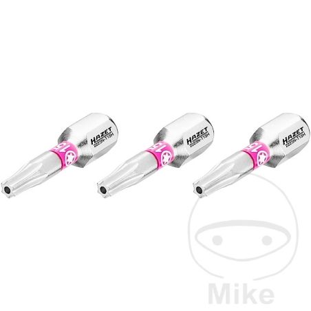 Puntas Torx T15H 1/4" 25 mm 3 pzas | Motos Camaral