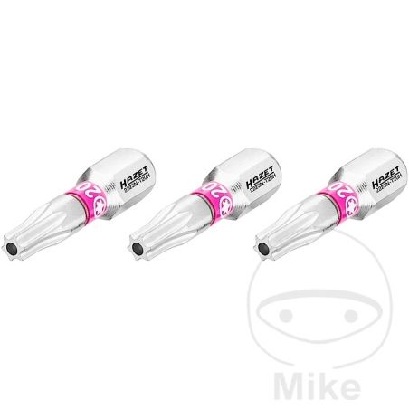 Puntas Torx T20H 1/4" 25 mm 3 pzas | Motos Camaral
