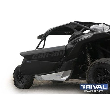 RIVAL Doors Lower Panels - Aluminium Can-Am Maverick X3 - motoscamaralweb.com
