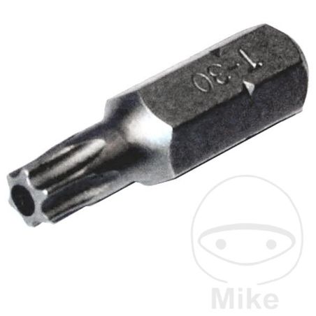 Punta Torx T27 con Agujero 25mm 1/4 | Motos Camaral