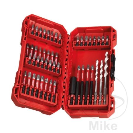 Juego 48 Puntas Shockwave | Milwaukee | Motos Camaral