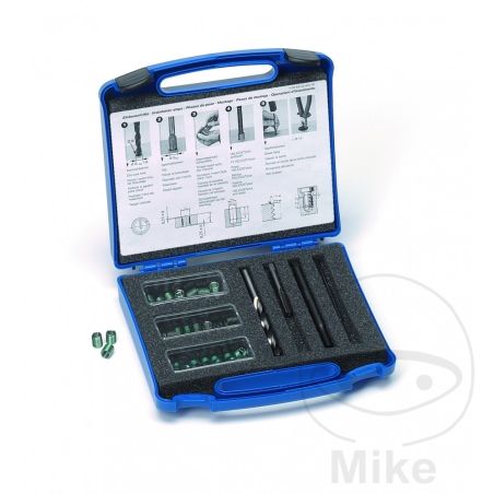 Kit Reparación Rosca Helicoil Plus M8X1.0 | Motos Camaral