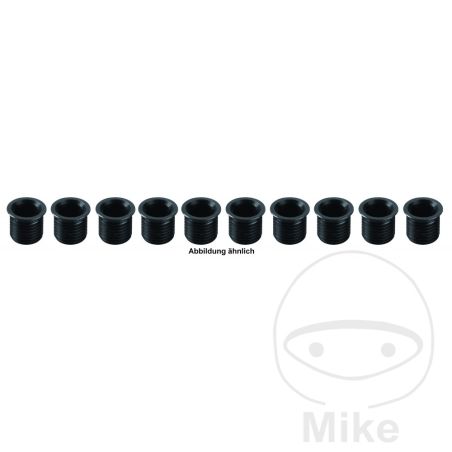 Insertos Roscados M10 x 1.0 19mm 10u | Motos Camaral