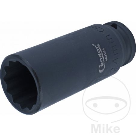 Vaso Impacto Bi-Hexagonal 1/2 24mm | Motos Camaral