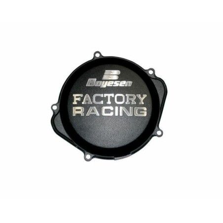 Tapa de embrague BOYESEN Factory Racing Negra Yamaha YZ250 - motoscamaralweb.com