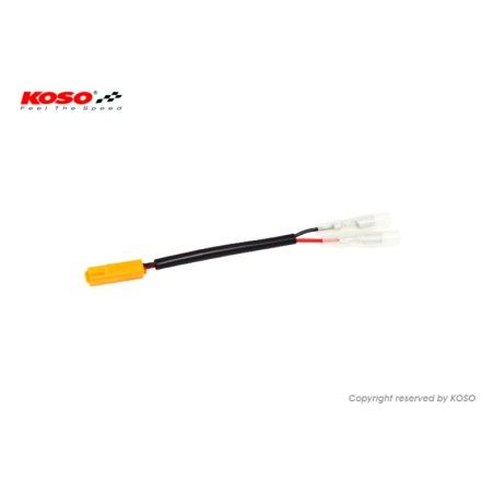 Cable adaptador plug &amp;amp; play para intermitentes Kawasaki - motoscamaralweb.com