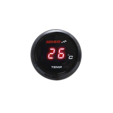 Marcador de temperatura KOSO i-GEAR azul - motoscamaralweb.com