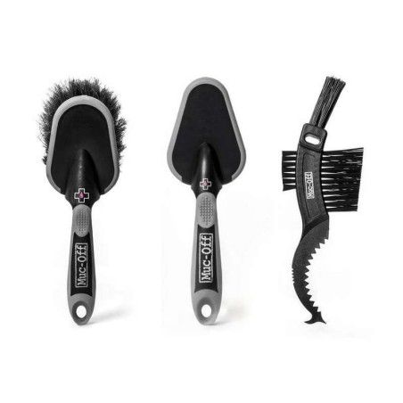 Kit de 3 cepillos MUC-OFF Premium (220) - motoscamaralweb.com