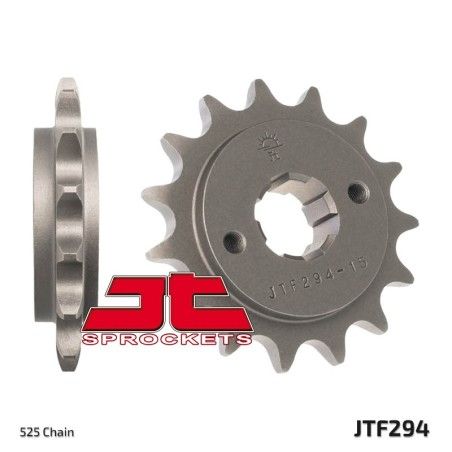 Piñón JT SPROCKETS acero estándar 294 - Paso 530 - motoscamaralweb.com