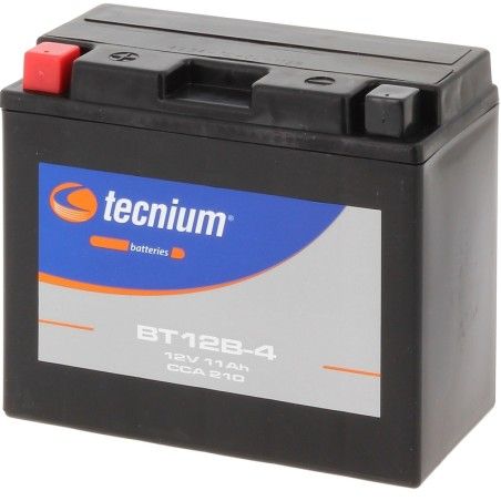 Batería TECNIUM activada BT12B-4 - motoscamaralweb.com