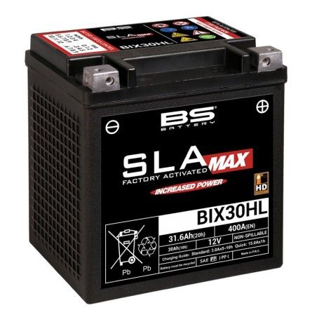 Batería BS BATTERY SLA MAX BIX30HL (FA) - motoscamaralweb.com