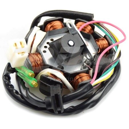 Estátor TECNIUM - motor GY6 50cc - motoscamaralweb.com