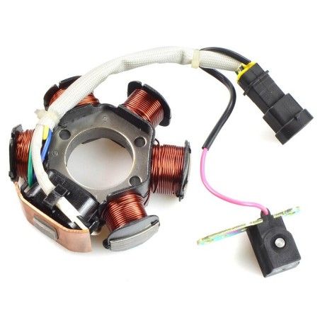 Estátor TECNIUM - Gilera/Piaggio Runner/Zip 50cc new models - motoscamaralweb.com