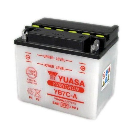 Batería YUASA YB7C-A Combipack (con electrolito) - motoscamaralweb.com