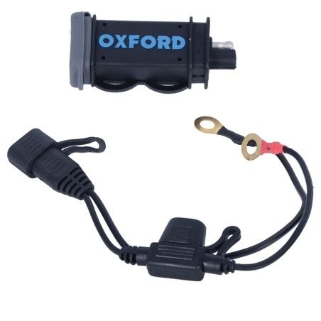 Cargador USB Oxford 2.1 amp - motoscamaralweb.com
