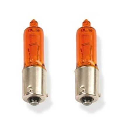Lámpara V PARTS Bayoneta 9 mm 12V 21W Naranja(H) - 10 uds - motoscamaralweb.com