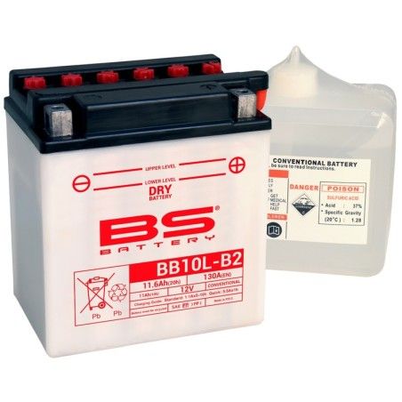 Batería BS BATTERY BB10L-B2 Batterie - motoscamaralweb.com