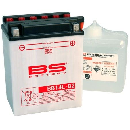 Batería BS BATTERY BB14L-B2 (Fresh Pack) - motoscamaralweb.com
