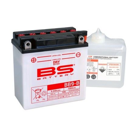 Batería BS BATTERY BB9-B (Fresh Pack) - motoscamaralweb.com