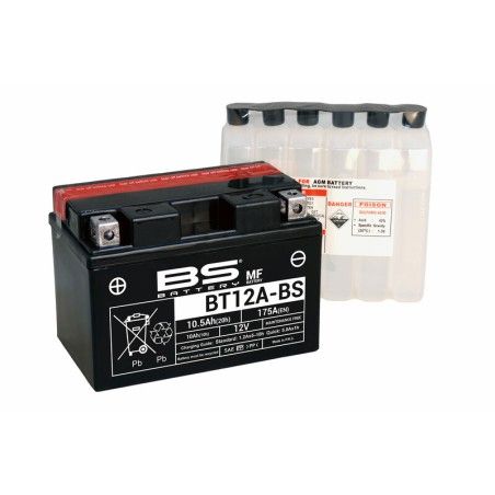 Batería BS BATTERY BT12A-BS - motoscamaralweb.com