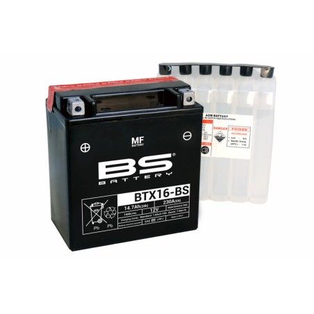 Batería BS BATTERY BTX16-BS - motoscamaralweb.com