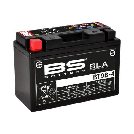 Batería BS BATTERY SLA BT9B-4 (FA) - motoscamaralweb.com