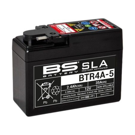 Batería BS BATTERY SLA BTR4A-5 (FA) - motoscamaralweb.com