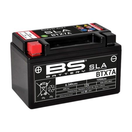 Batería BS BATTERY SLA BTX7A (FA) - motoscamaralweb.com