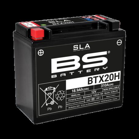 Batería BS BATTERY SLA BTX20H (FA) - motoscamaralweb.com