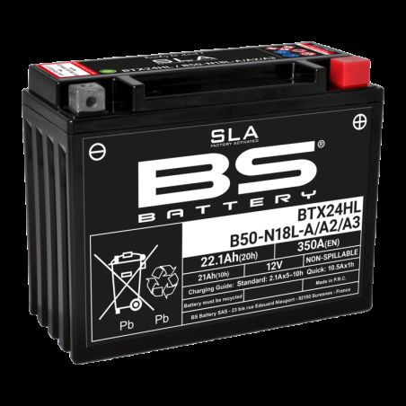 Batería BS BATTERY SLA BTX24HL (FA) - motoscamaralweb.com
