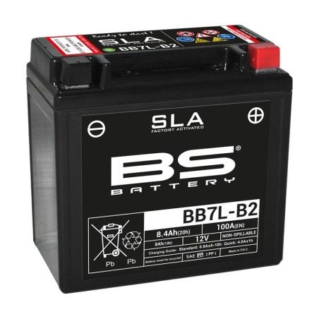 Batería BS BATTERY SLA BB7L-B2 (FA) - motoscamaralweb.com