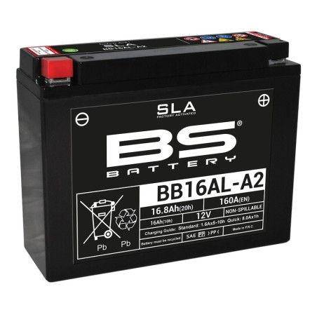 Batería BS BATTERY SLA BB16AL-A2 (FA) - motoscamaralweb.com