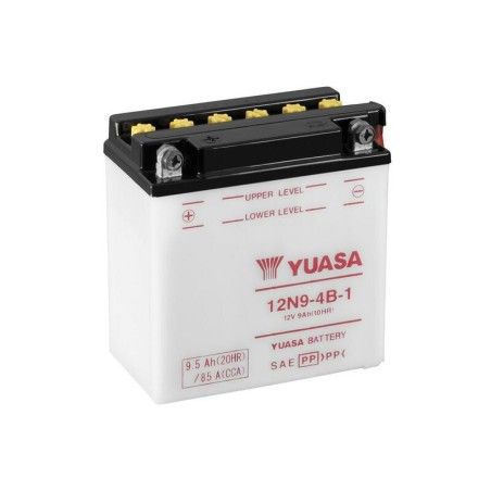 Batería YUASA 12N9-4B-1 Combipack (sin electrolito) - motoscamaralweb.com