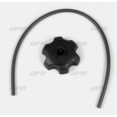 Tapón depósito UFO negro tipo Honda CR- motoscamaralweb.com