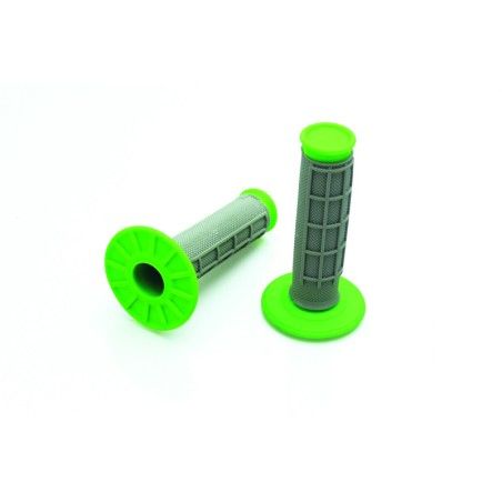 Puños Bihr media rejilla Color verde- motoscamaralweb.com