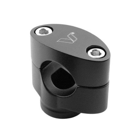 Torreta sujecion manillar negra mate exc V PARTS - motoscamaralweb.com