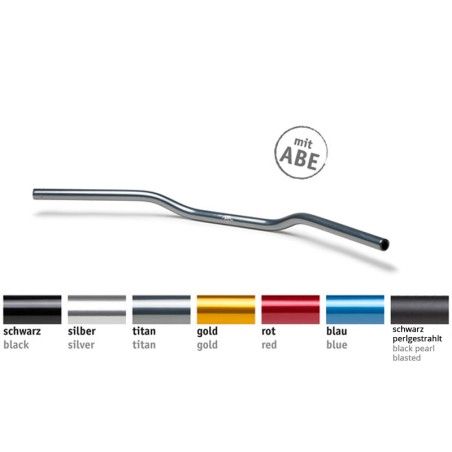 Manillar aluminio AN1. oro LSL 122AN01GO - motoscamaralweb.com