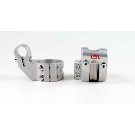 Semimanillares elevadores LSL Sport-Match Ø52 mm altura +37 mm desplazamiento +25 mm/5° - motoscamaralweb.com