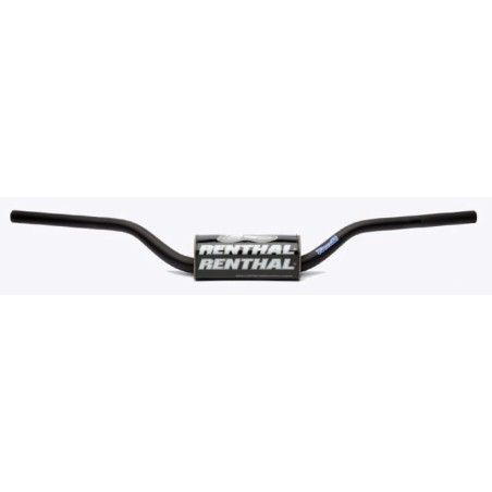 Manillar Renthal Fatbar SX85 13- negro con protector negro 831-01-BK - motoscamaralweb.com