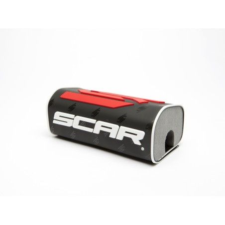 Protector/morcilla de manillar SCAR 3D (para manillar sin barra) - Negro - motoscamaralweb.com