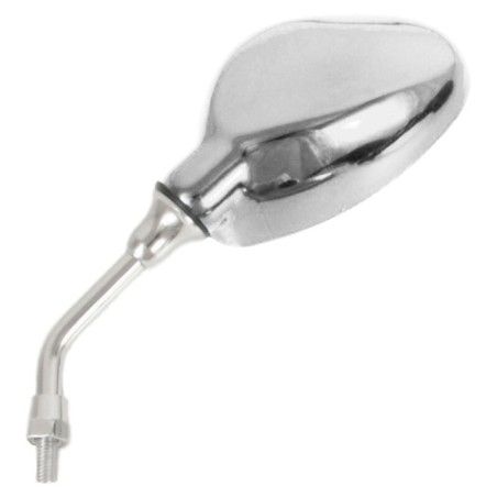 Juego de retrovisores universales V PARTS M8 rosca derecha cromado - motoscamaralweb.com