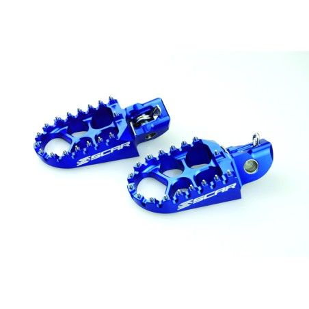 Estriberas SCAR EVO - Azul - motoscamaralweb.com