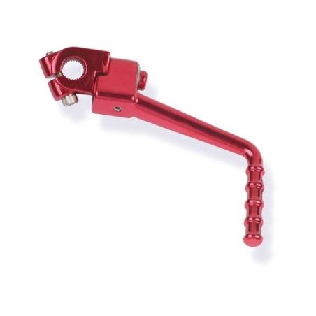 Pedal de arranque V PARTS - Minarelli AM6 aluminio rojo- motoscamaralw