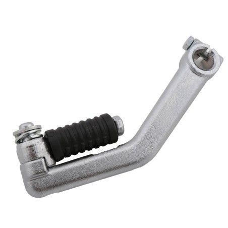 Pedal de arranque V PARTS - Typhoon acero cromado- motoscamaralweb.com
