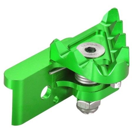 Recambio puntera pivotante pedal freno Xtrem ART - CNC verde - motoscamaralweb.com