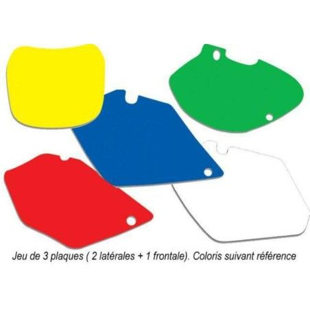 Kit adhesivos portanúmeros Blackbird HVA TC/FC 19 standard/azul - motoscamaralweb.com