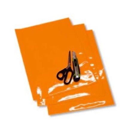 Adhesivo fondo para dorsal Blackbird naranja - Pack 3 uds 5051/90 - motoscamaralweb.com